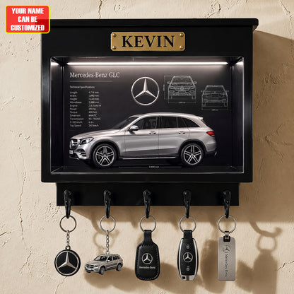 Merc GLC Acrylic Key Hanger - Personalized Gifts For Cars Lover