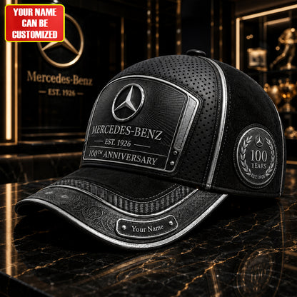 Personalized Merc Leather Vintage 100th Anniversary Classic Cap V6 (1926-2026)