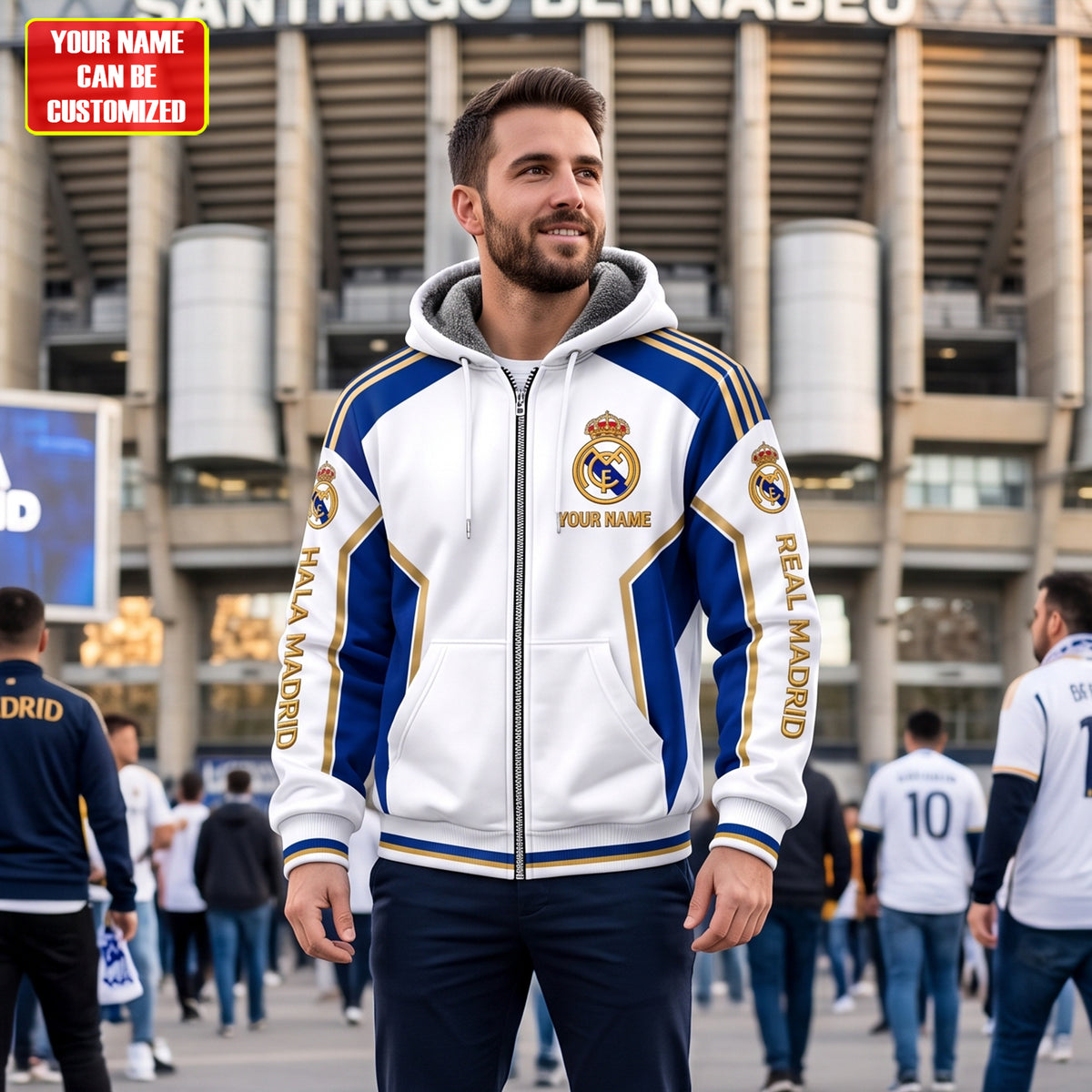 Personalized Real 2026 Sport Fleece inside Jacket