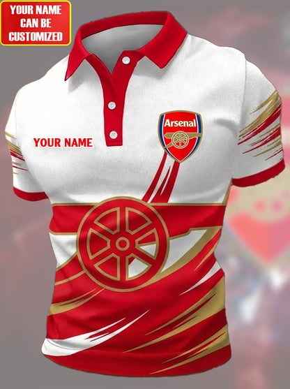 Personalized Arsenal FC Shirt , Set , Zipper Polo, Hoodie , Short , Polo , hawaii