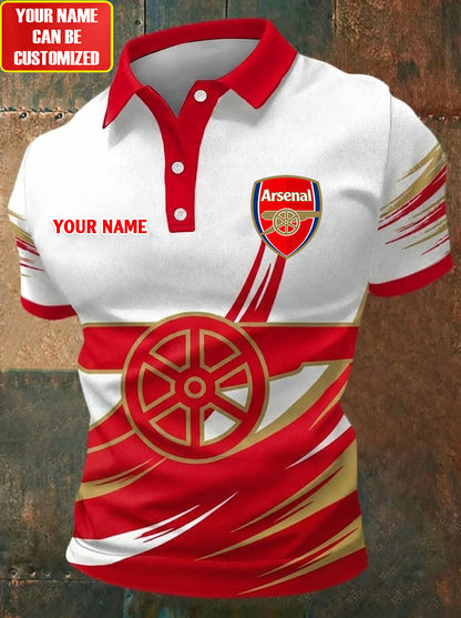 Personalized Arsenal FC Shirt , Set , Zipper Polo, Hoodie , Short , Polo , hawaii