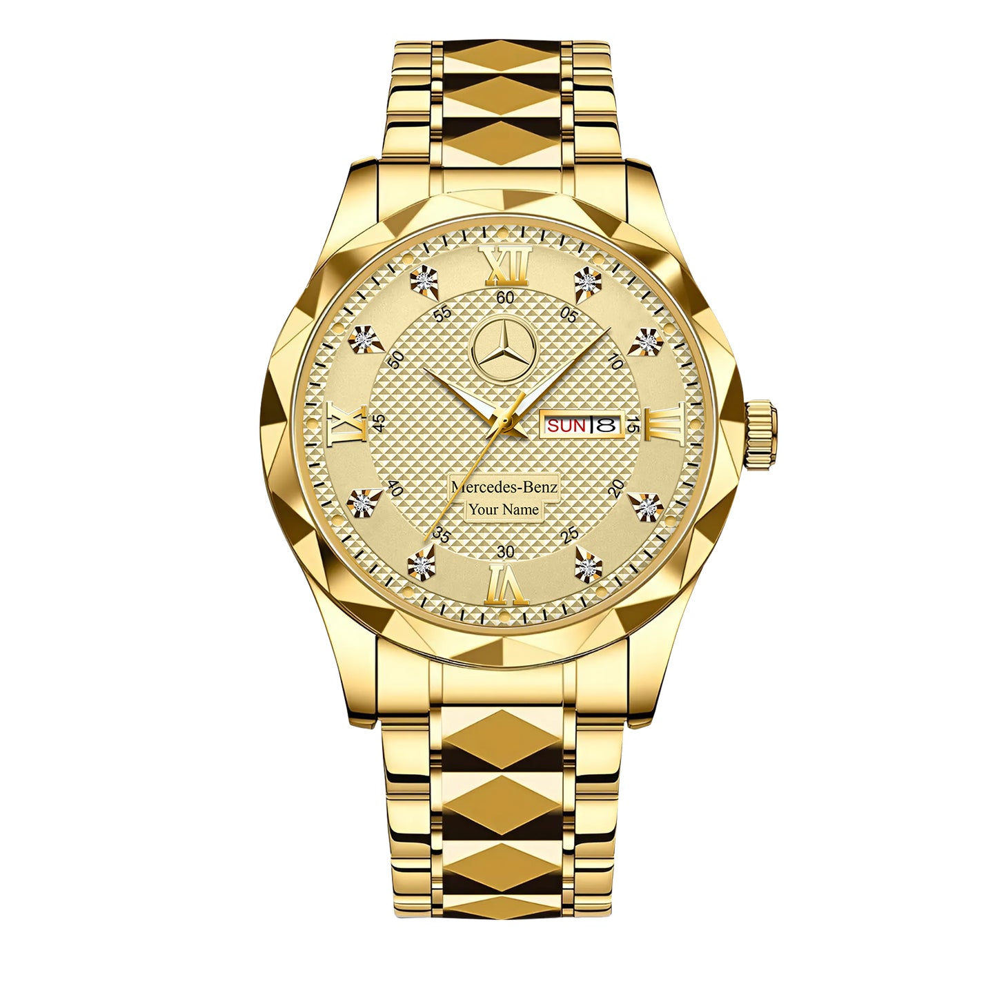 Personalized Merc Le Locle Alloy Charley Watch