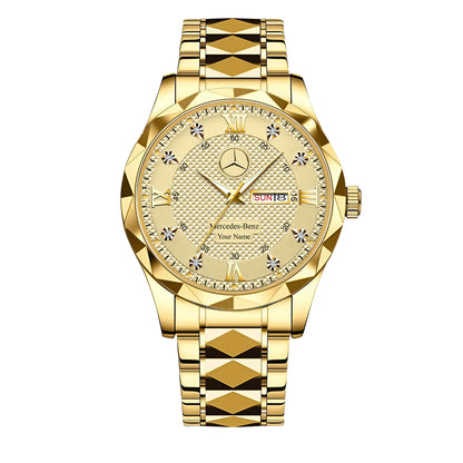 Personalized Merc Le Locle Alloy Charley Watch