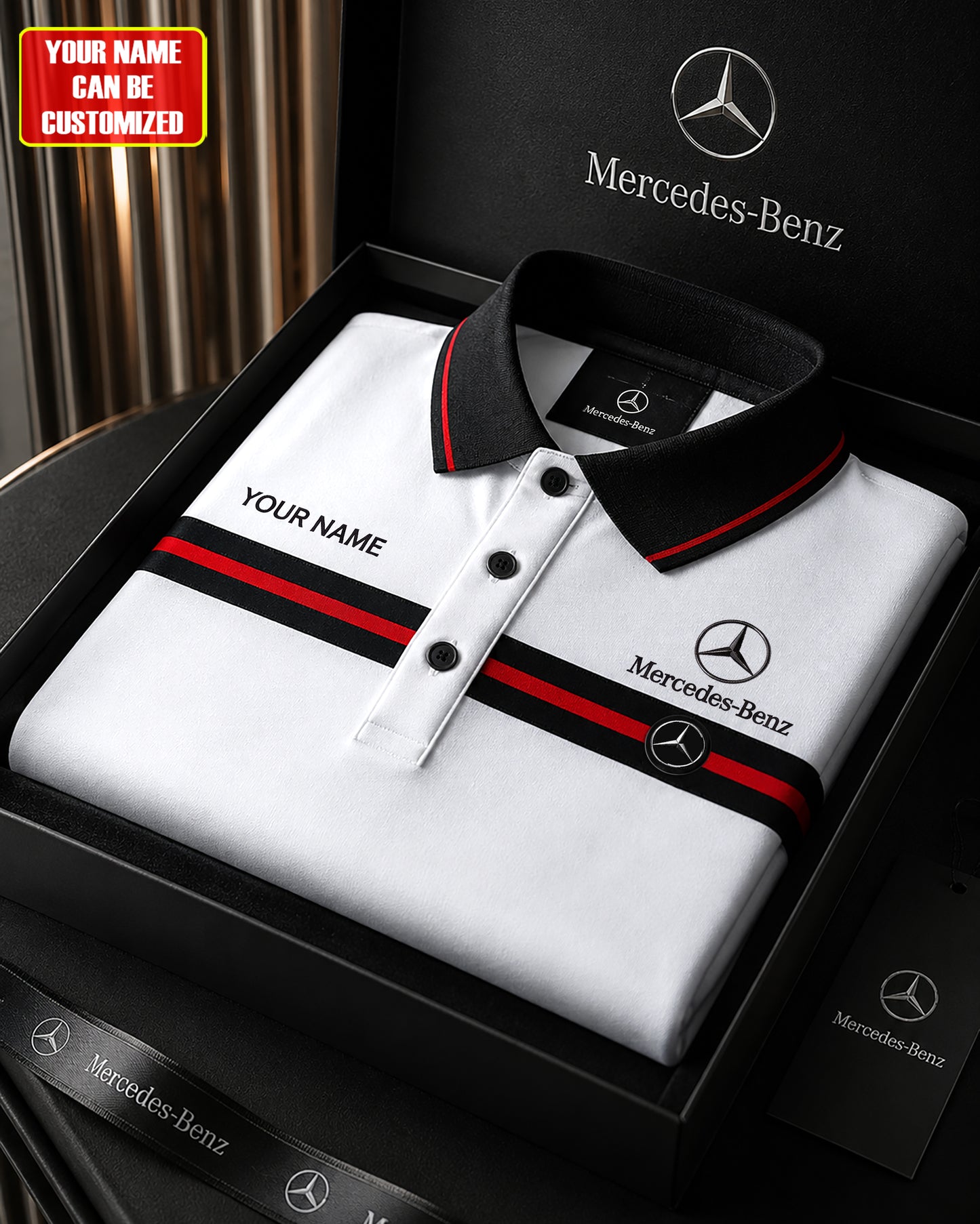 Personalized Merc Luxury Style 3D Full Printing Set , Shirt , Hoodie , Short , Polo , hawaii