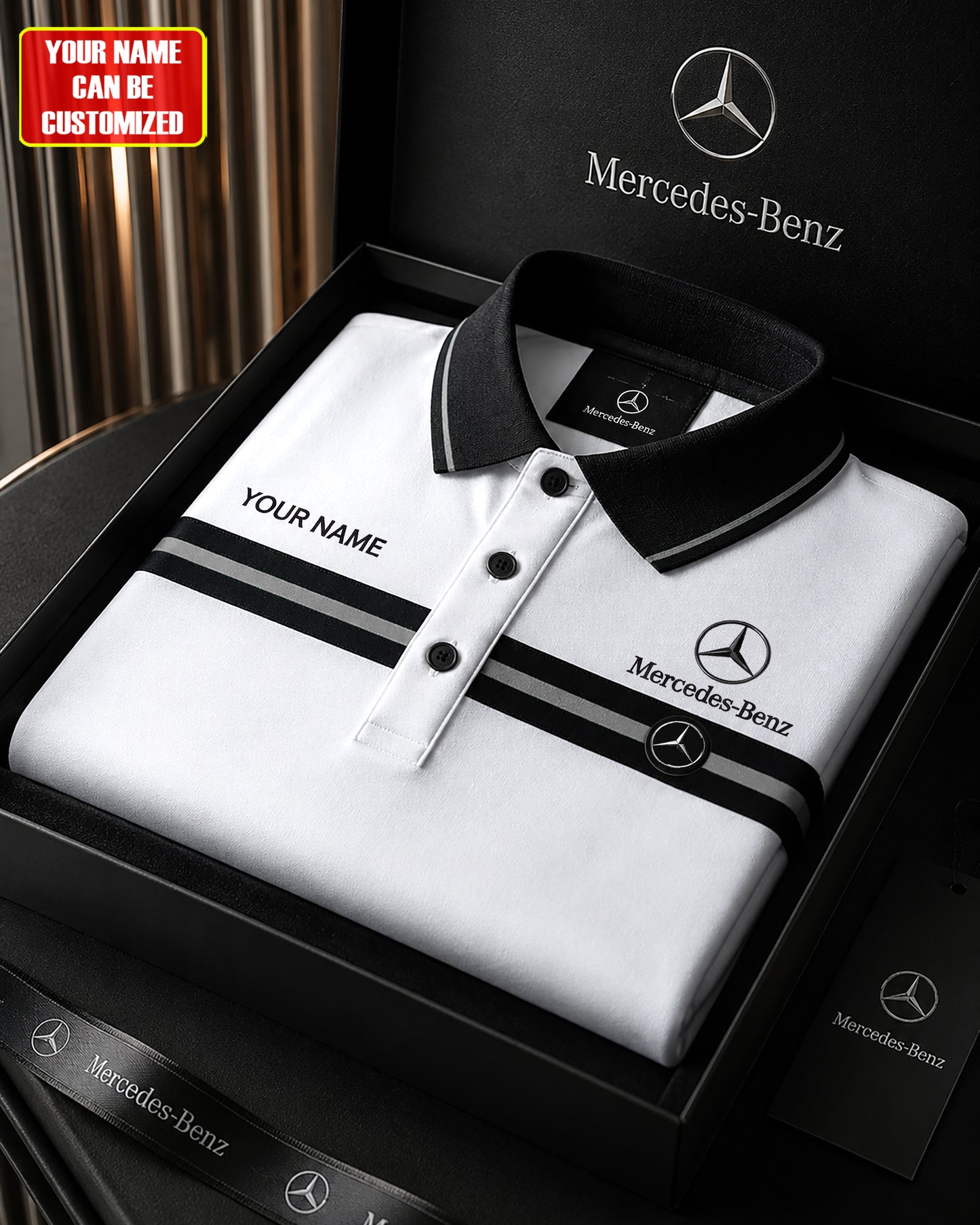 Personalized Merc Luxury Style 3D Full Printing Set , Shirt , Hoodie , Short , Polo , hawaii