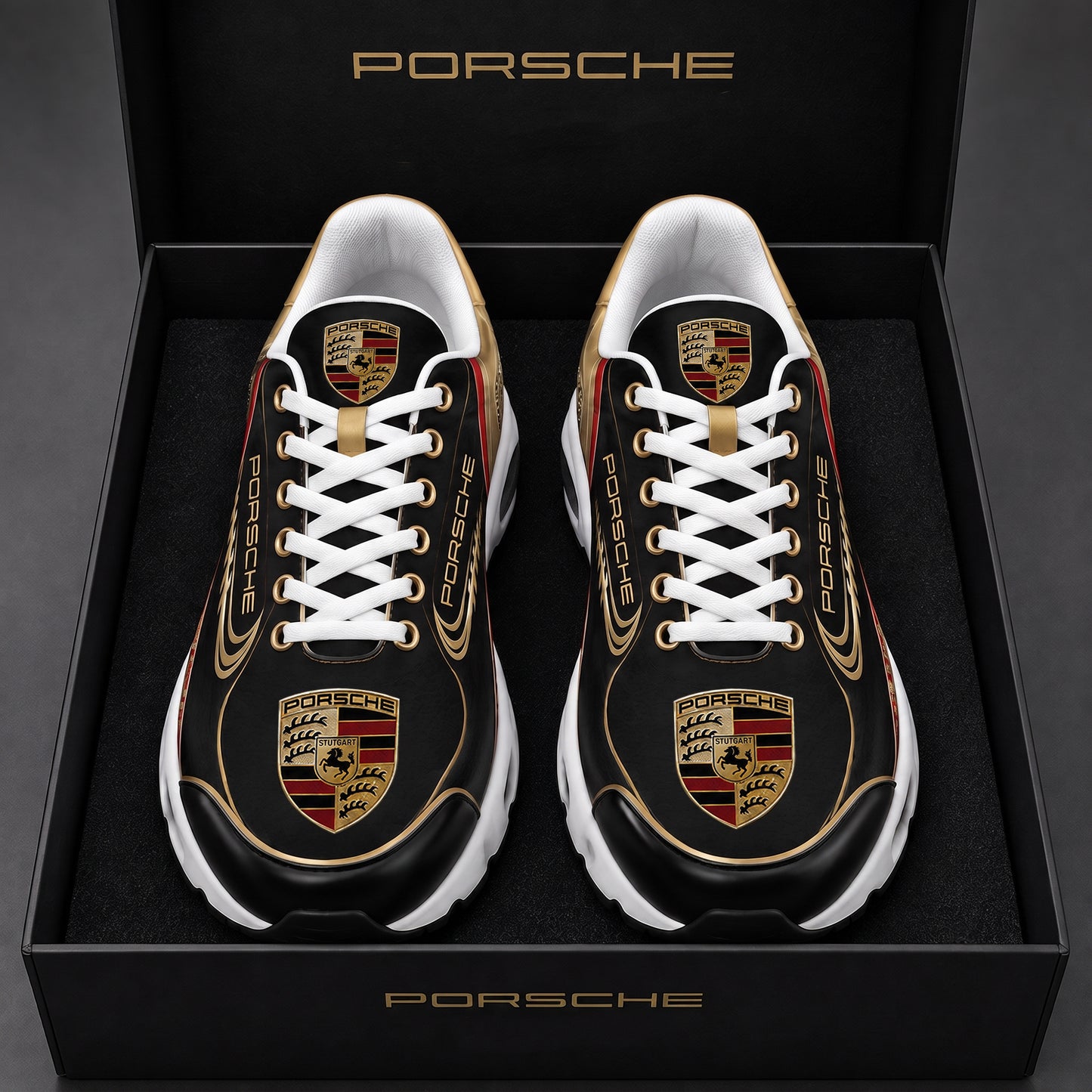 Pors Luxury 2026 Sport Air Cushion Sneaker