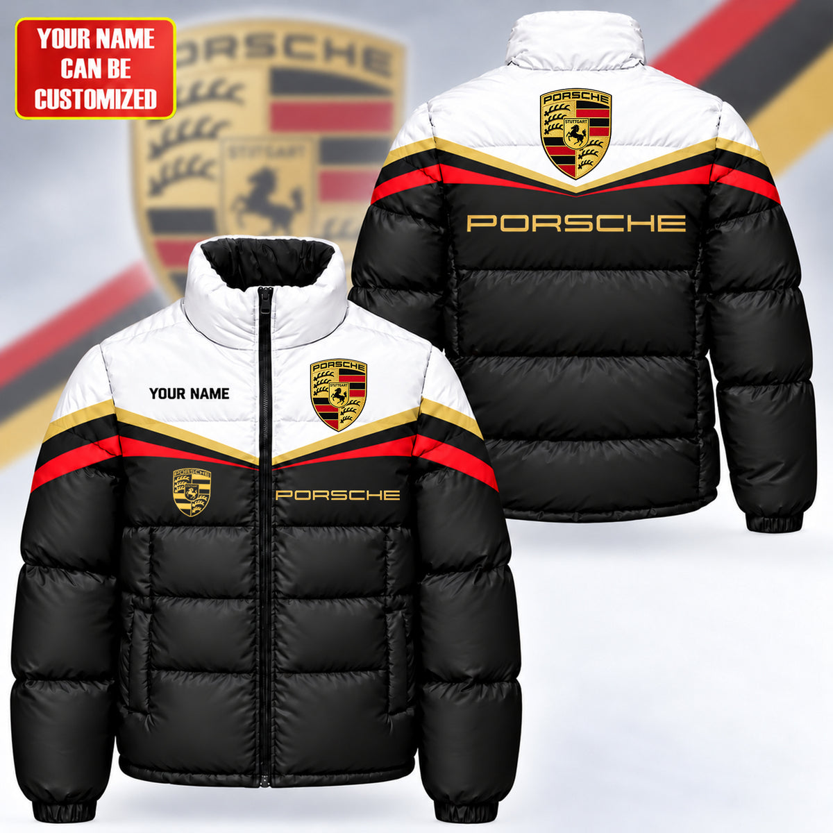 Pors 2026 Puffer Thermal Stand Collar Jacket