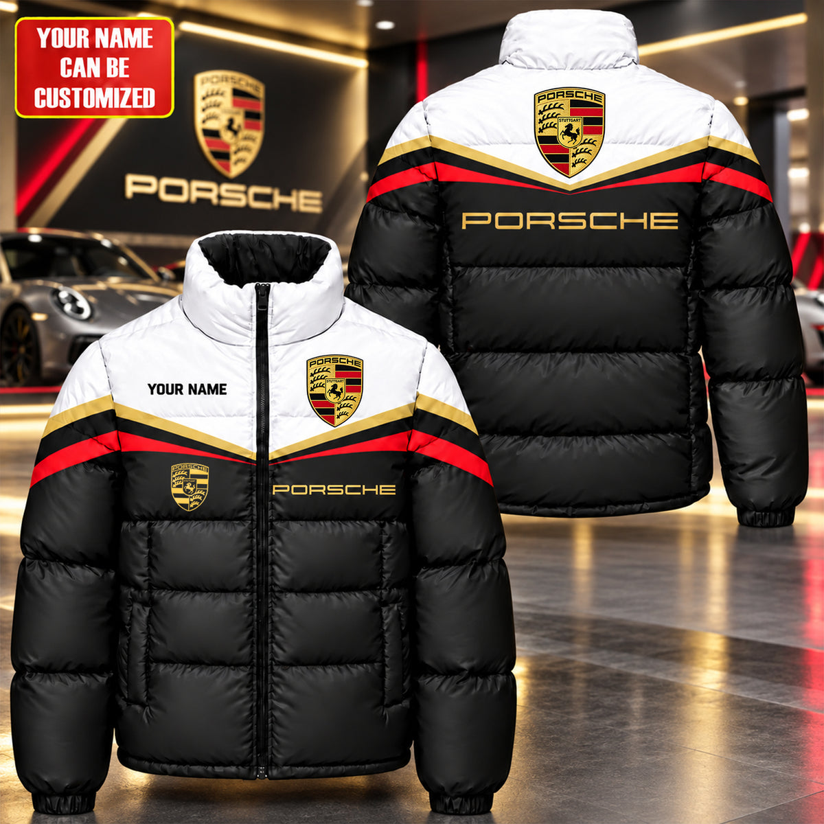 Pors 2026 Puffer Thermal Stand Collar Jacket