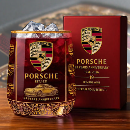 Personalized Pors 95 Years Anniversary Whisky , Pors Whiskey Glass, Holiday Gifts