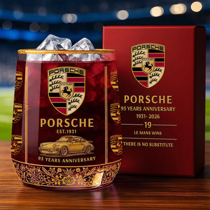 Personalized Pors 95 Years Anniversary Whisky , Pors Whiskey Glass, Holiday Gifts