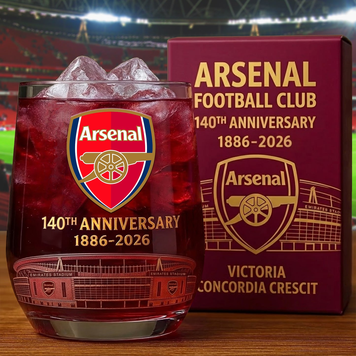 Personalized ASN 140 Years Anniversary Whisky , ASN 140th Anniversary Edition Whiskey Glass