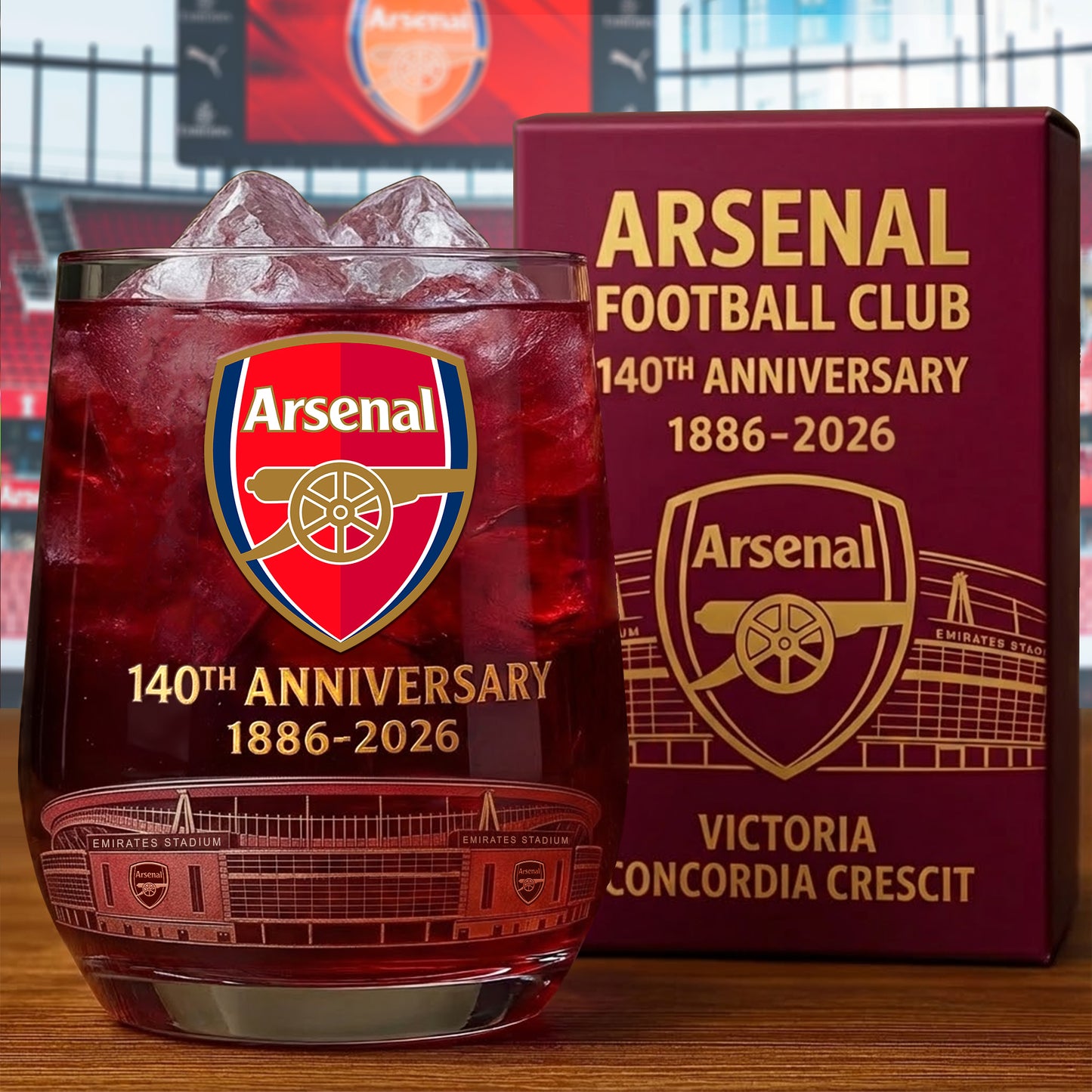 Personalized ASN 140 Years Anniversary Whisky , ASN 140th Anniversary Edition Whiskey Glass