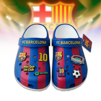 Barca FC Stadium 3D Clog