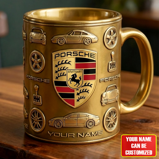 Personalized Pors Accent Mug , Cream Mug Gifts , Holiday Gifts