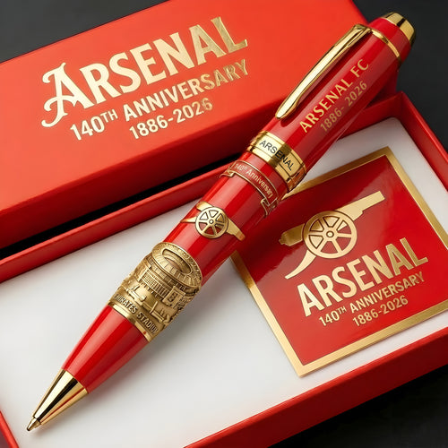 Arsenal FC 140th Anniversary Edition Ballpoint Pen V4 (1886- 2026)