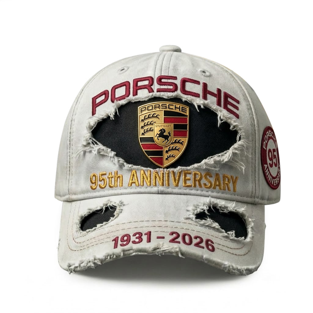 Pors 95 Years Anniversary Denim Classic Cap (1931-2026)