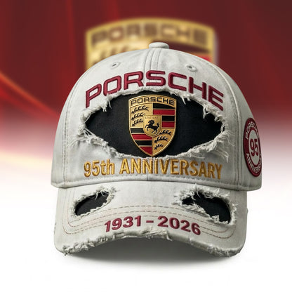 Pors 95 Years Anniversary Denim Classic Cap (1931-2026)