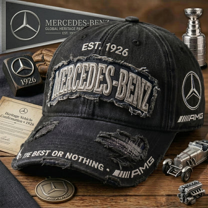 Merc AMG Vintage Denim Classic Cap