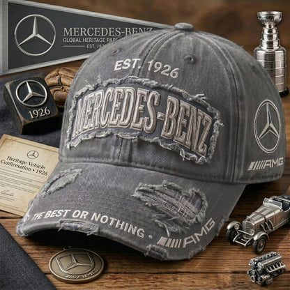 Merc AMG Vintage Denim Classic Cap