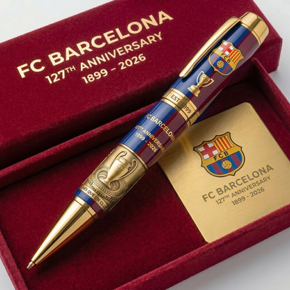 Personalized Barca Champions 127 Years Anniversary Edition Ballpoint Pen (1899-2026)