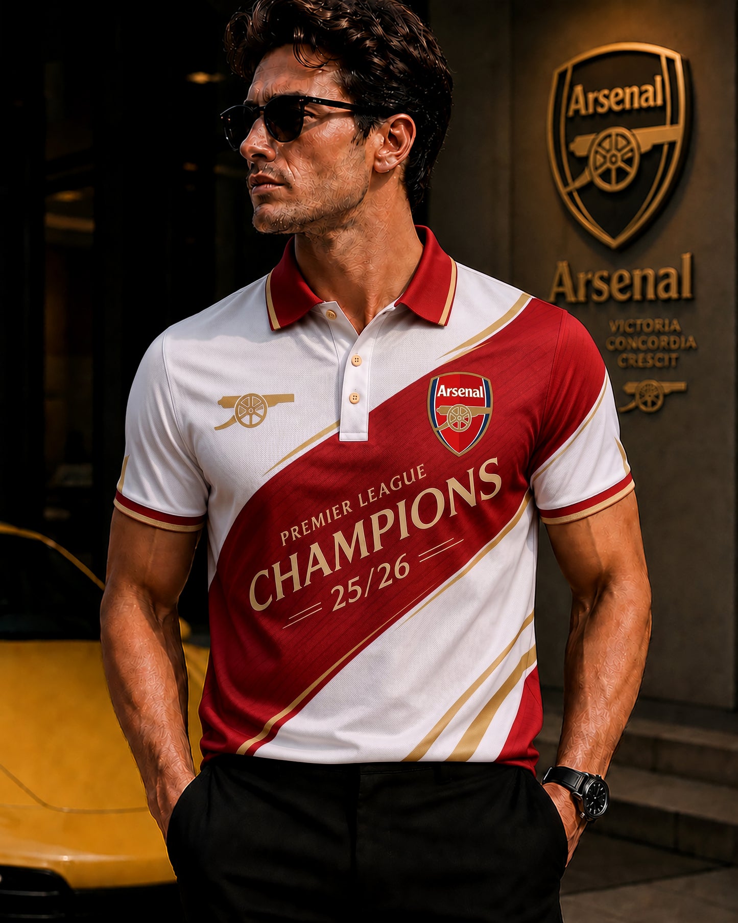 Arsenal Premier League Champions 25/26 The Collection Shirt