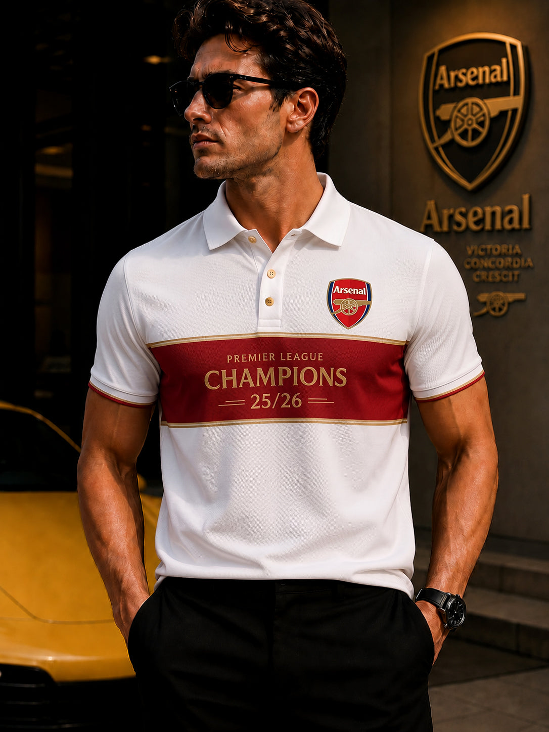 Arsenal Premier League Champions 25/26 The Collection Shirt