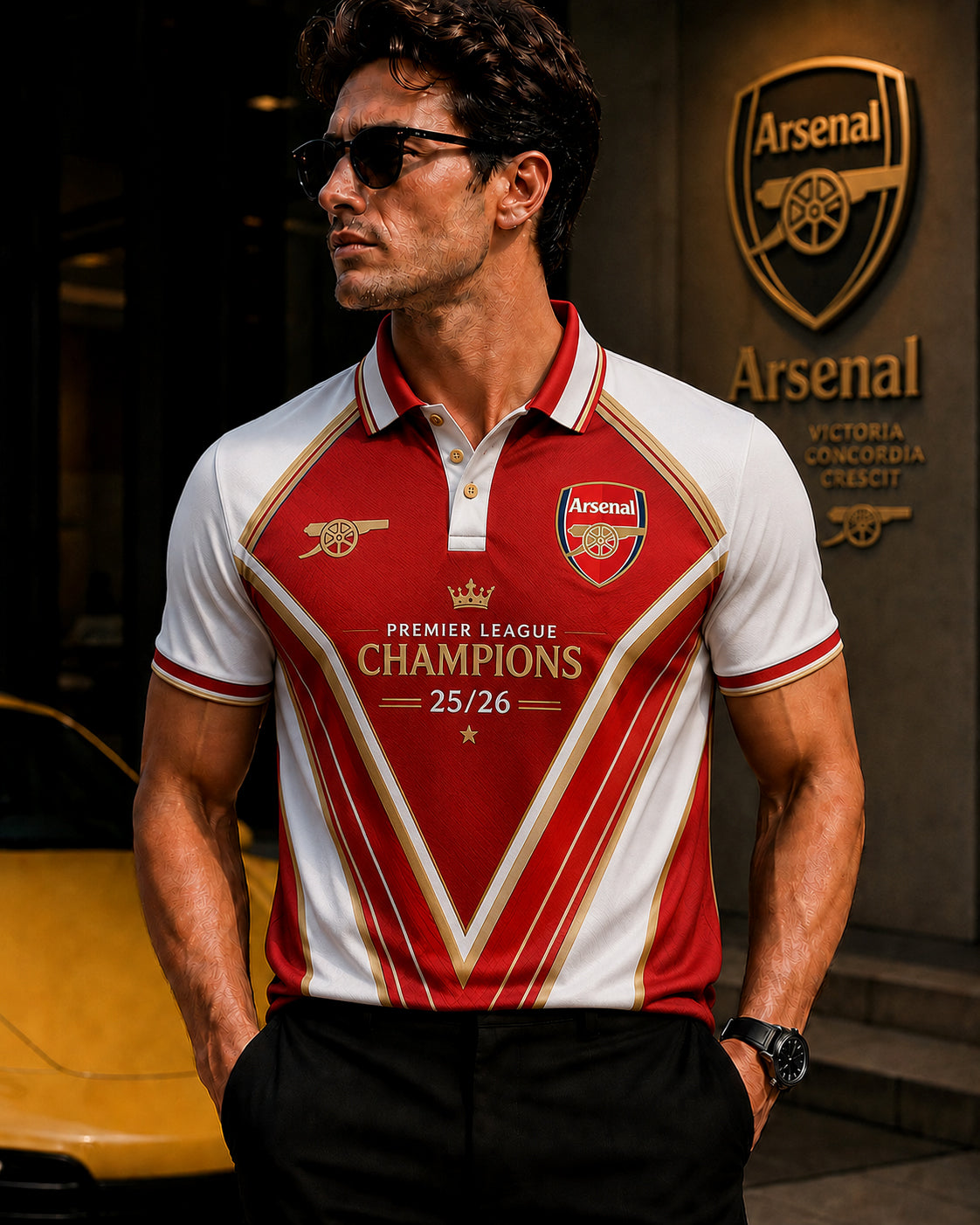 Arsenal Premier League Champions 25/26 The Collection Shirt