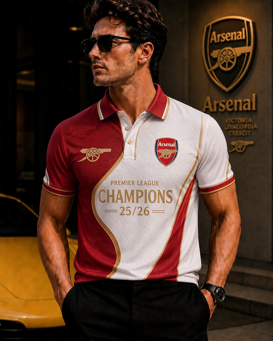 Arsenal Premier League Champions 25/26 The Collection Shirt