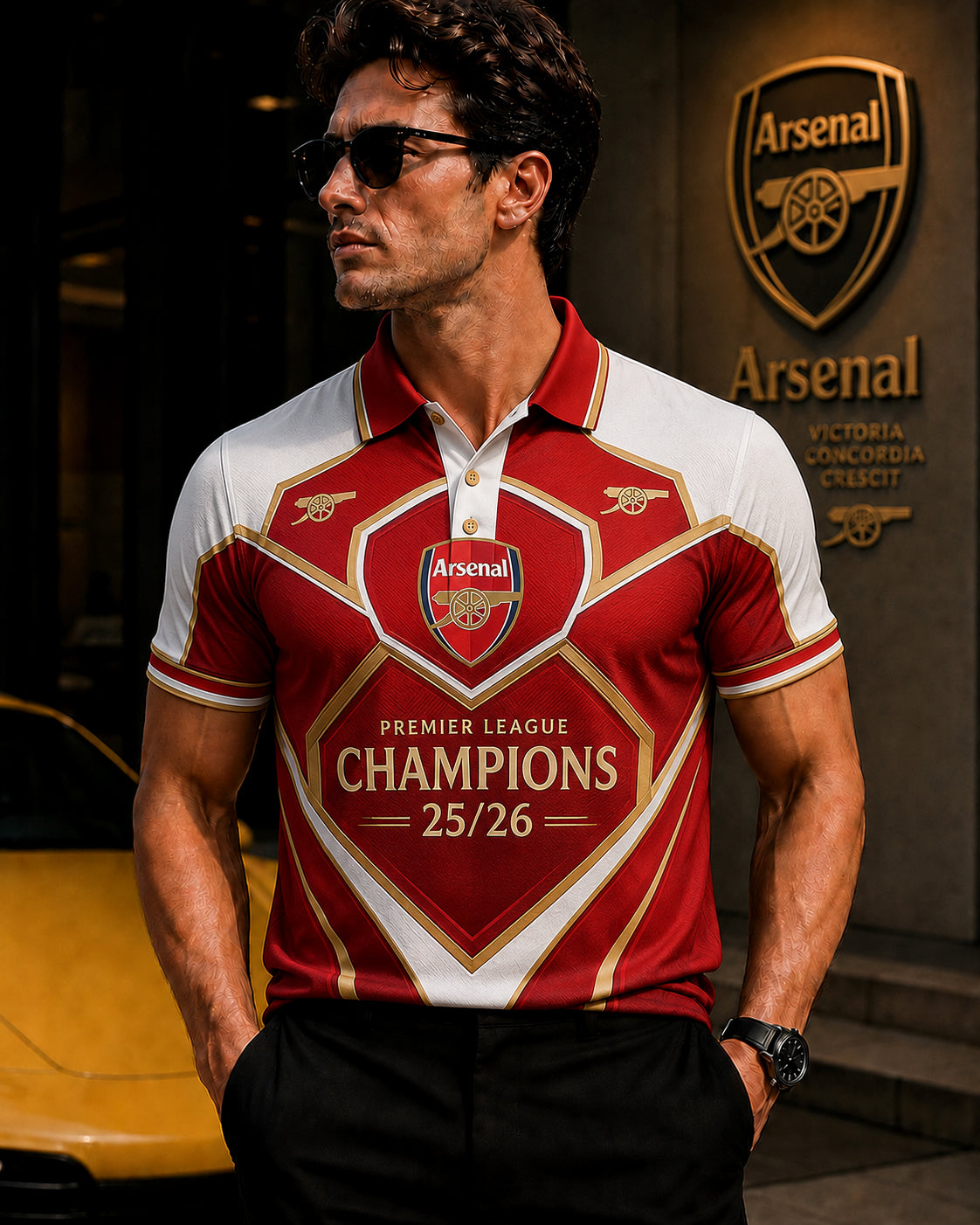 Arsenal Premier League Champions 25/26 The Collection Shirt