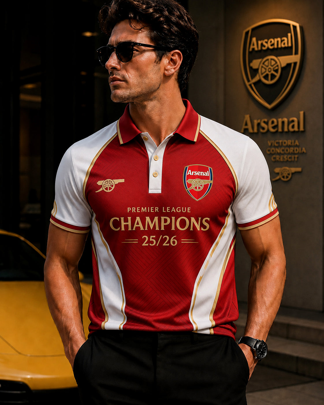 Arsenal Premier League Champions 25/26 The Collection Shirt
