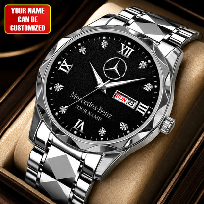 Personalized Merc Auto-Inspired Luxury Alloy Charley Watch