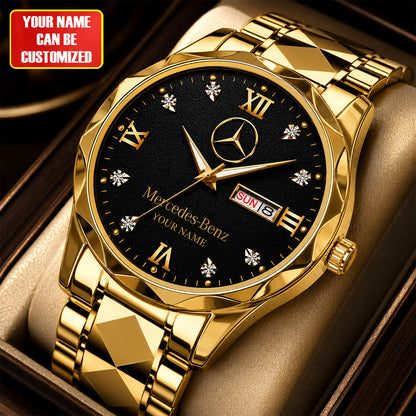 Personalized Merc Auto-Inspired Luxury Alloy Charley Watch