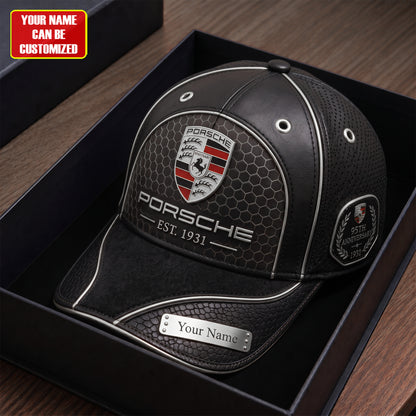 Personalized Pors Vintage 95TH Anniversary Leather Classic Cap V5 (1931-2026)