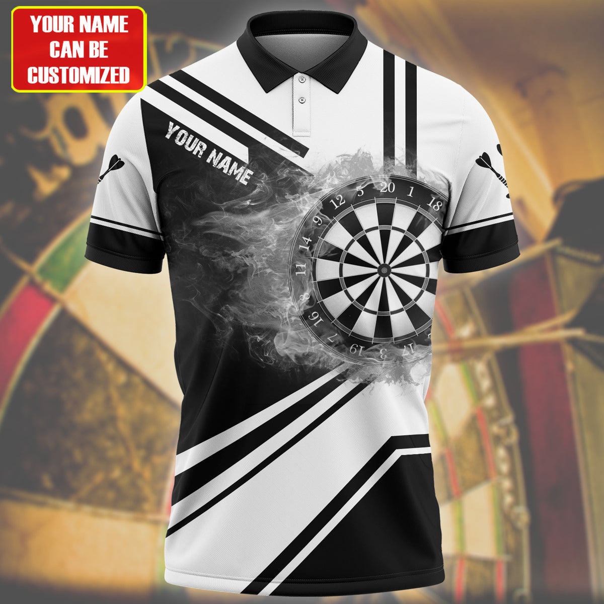 Personalized Name Darts Q5 All Over Printed Unisex Shirt Q200906