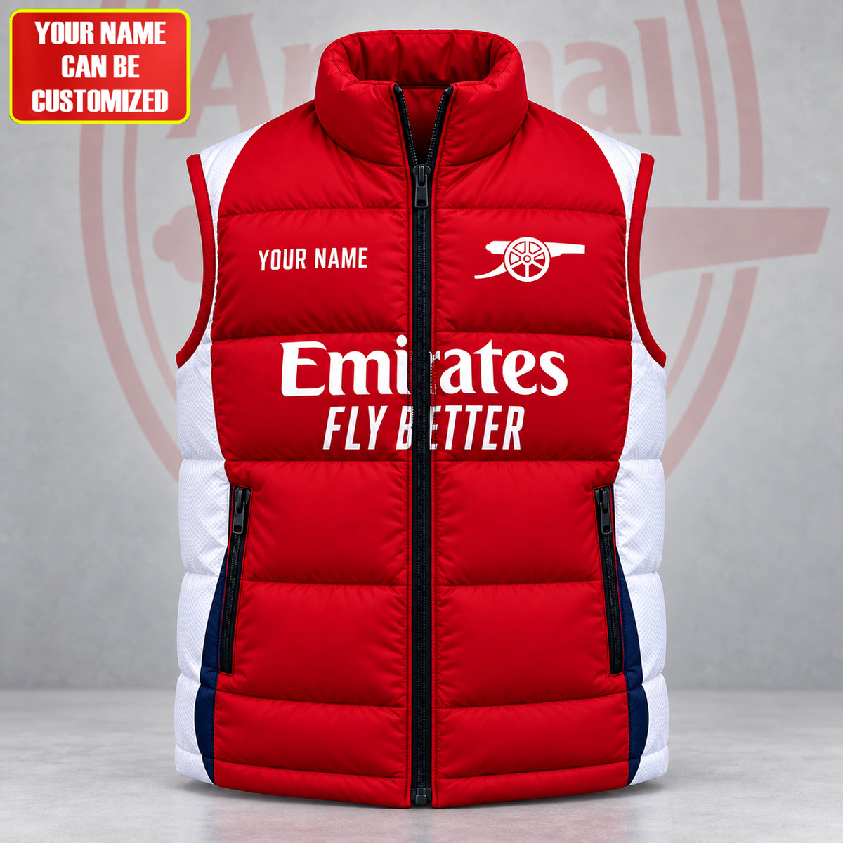 ARS FC 2026 Sleeveless Windproof Puffer Jacket