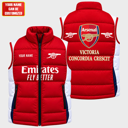ARS FC 2026 Sleeveless Windproof Puffer Jacket