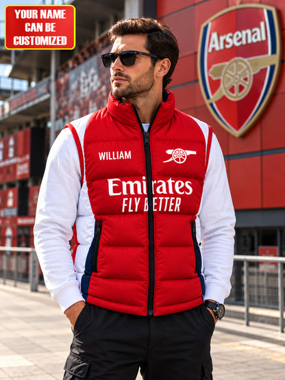 ARS FC 2026 Sleeveless Windproof Puffer Jacket