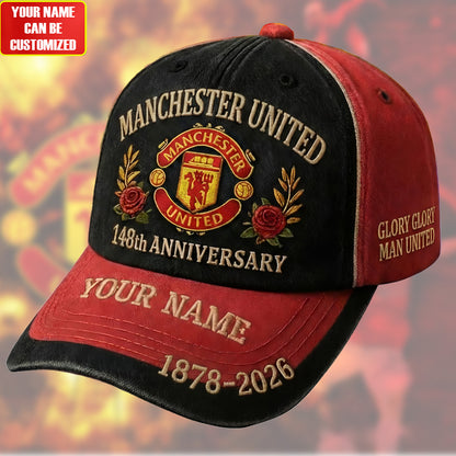 MU FC 148 Years Anniversary Classic Cap V2