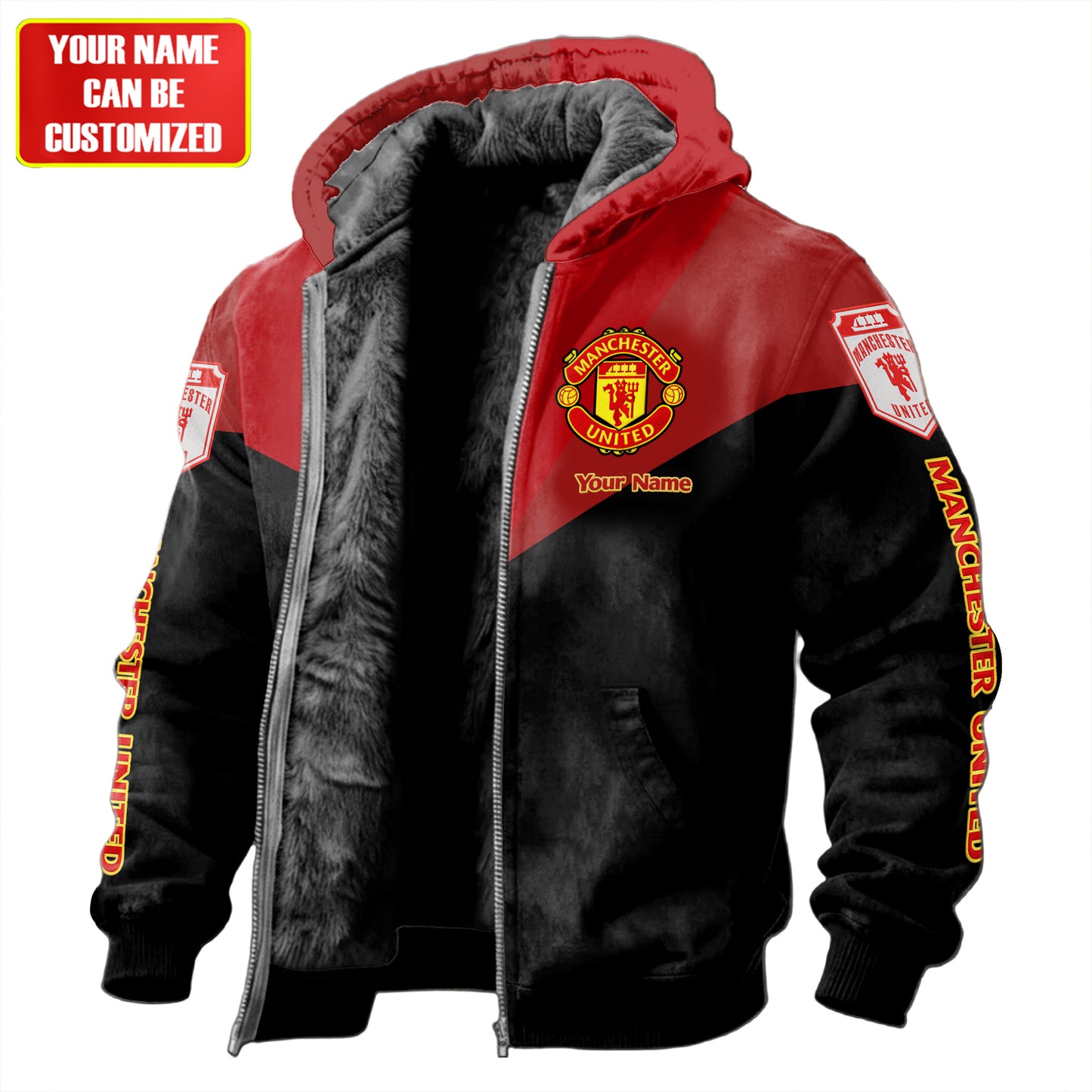 Personalized MU FC Fleece inside Jacket