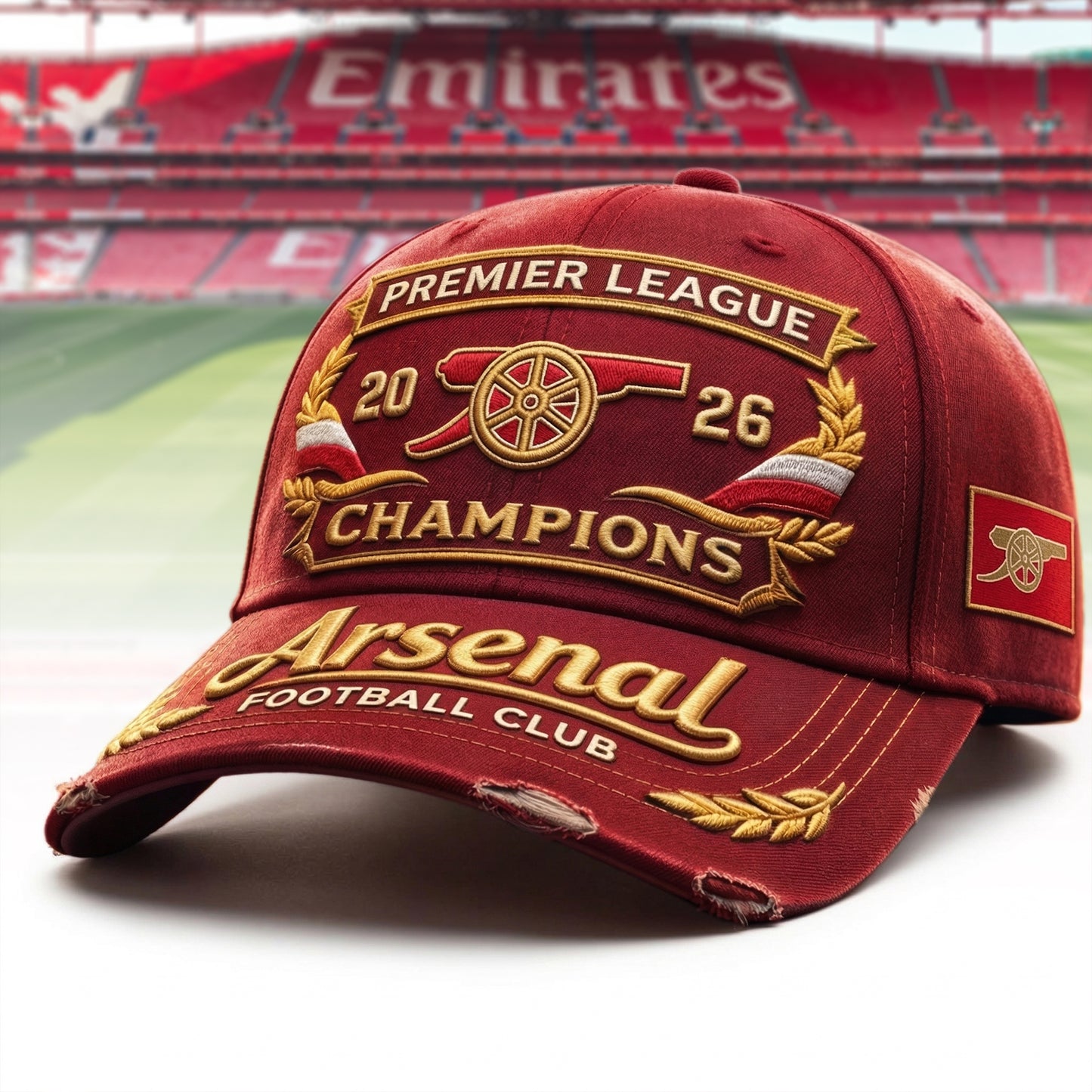 Arsenal FC Champions Denim Classic Cap