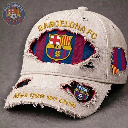 Barca FC Est 1899 Vintage Denim Classic Cap