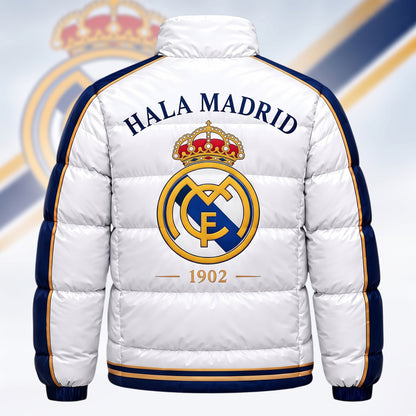 Real FC 2026 Sport Puffer Thermal Stand Collar Jacket