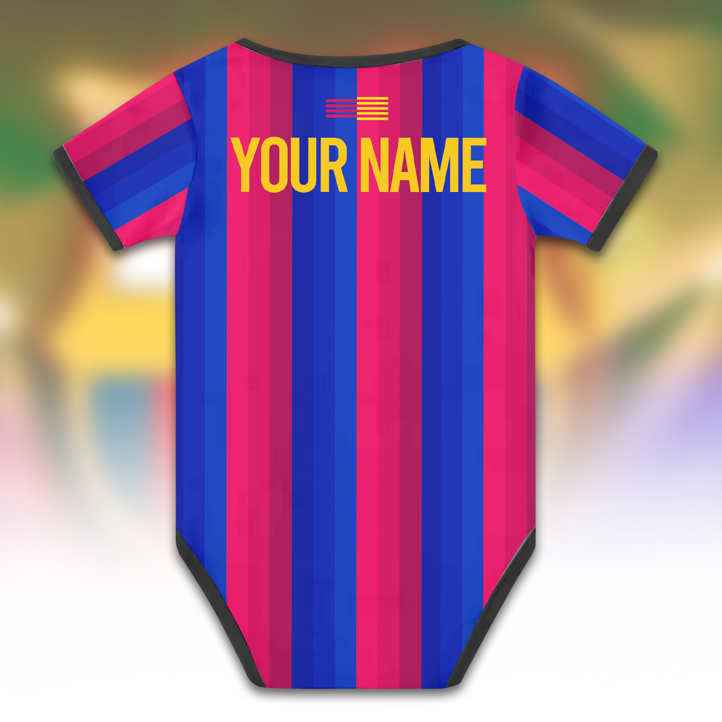 Customized Barca FC 26/27 Soccer Jersey , Baby Rib Bodysuit Sizes