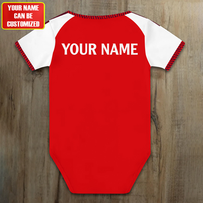 Customized Arsenal 26/27 Soccer Jersey , Baby Rib Bodysuit Sizes