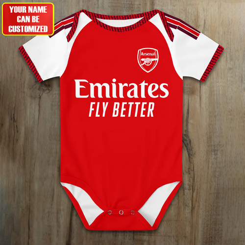 Customized Arsenal 26/27 Soccer Jersey , Baby Rib Bodysuit Sizes