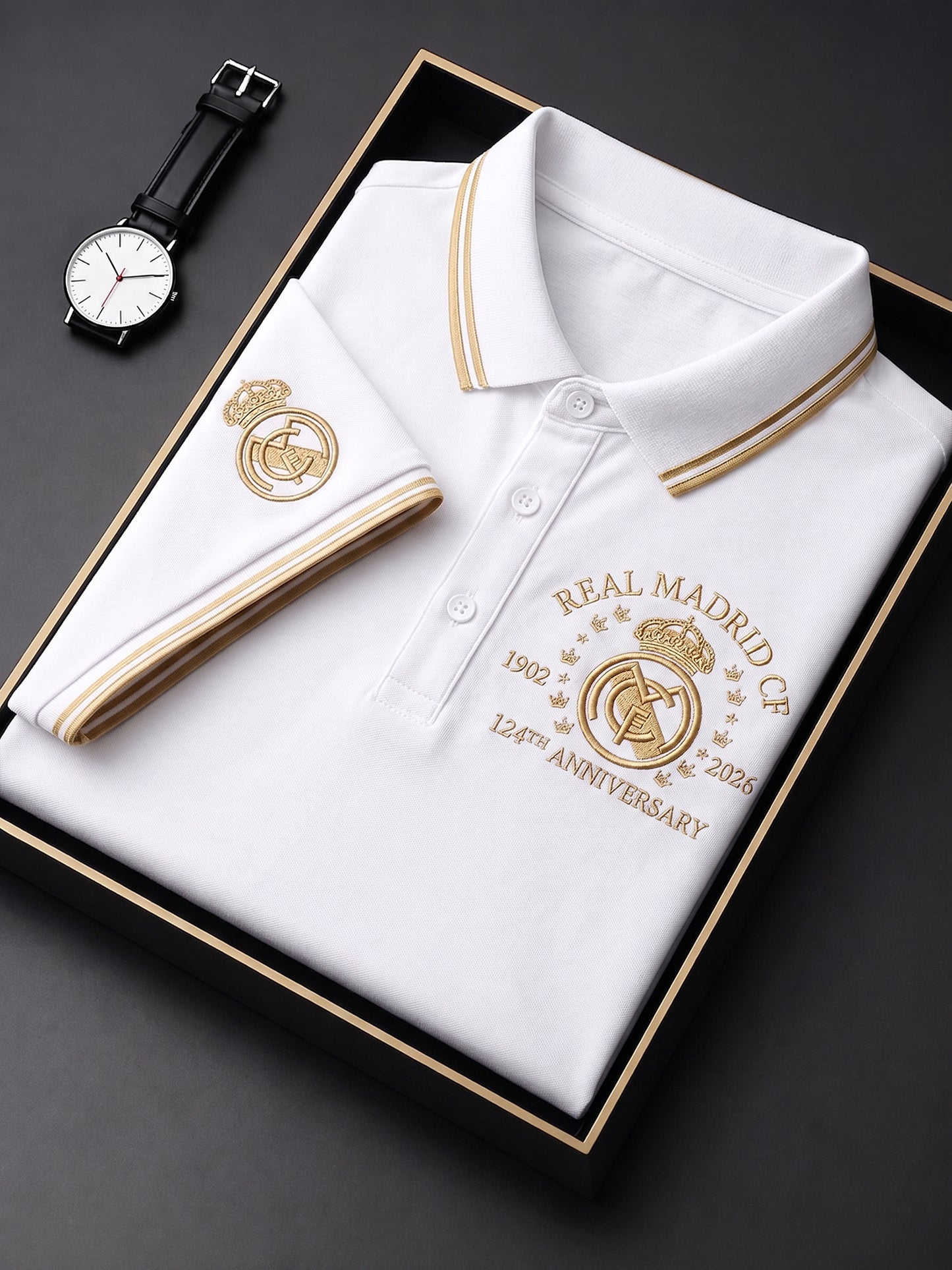 Personalized Real 124TH Anniversary Edition 3D Full Printing Set , Shirt , Hoodie , Short , Polo , hawaii