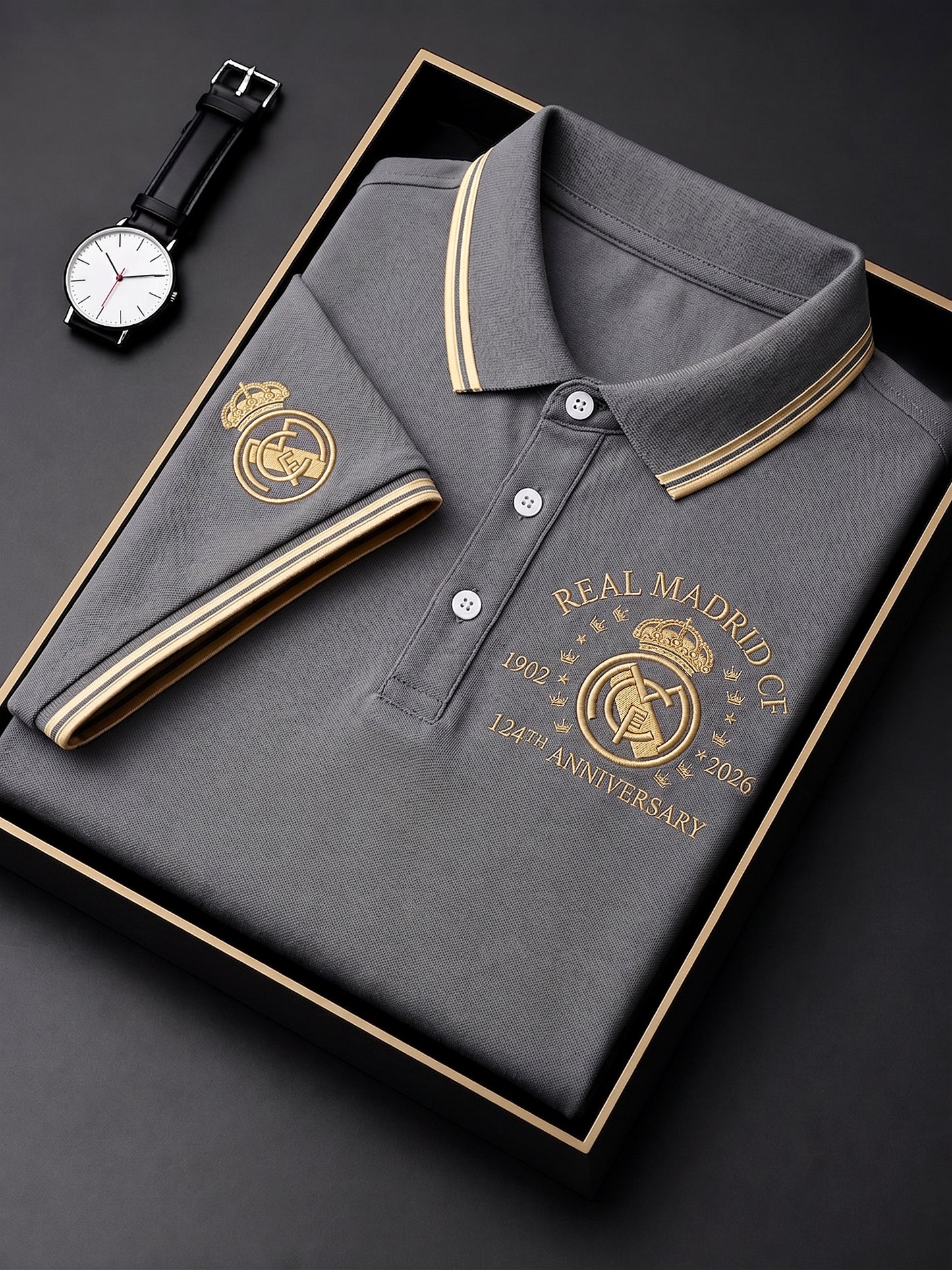 Personalized Real 124TH Anniversary Edition 3D Full Printing Set , Shirt , Hoodie , Short , Polo , hawaii