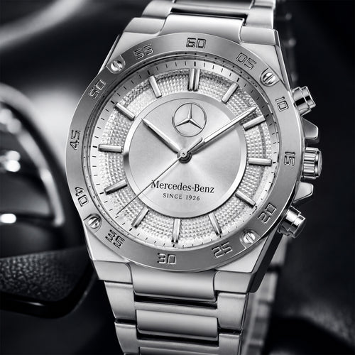 Personalized Merc Automotive Luxury Dial Steel Watch
