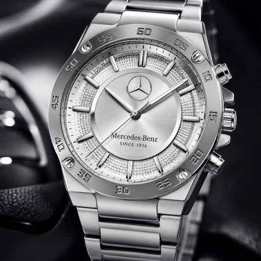 Personalized Merc Automotive Luxury Dial Steel Watch