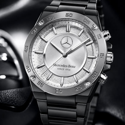Personalized Merc Automotive Luxury Dial Steel Watch